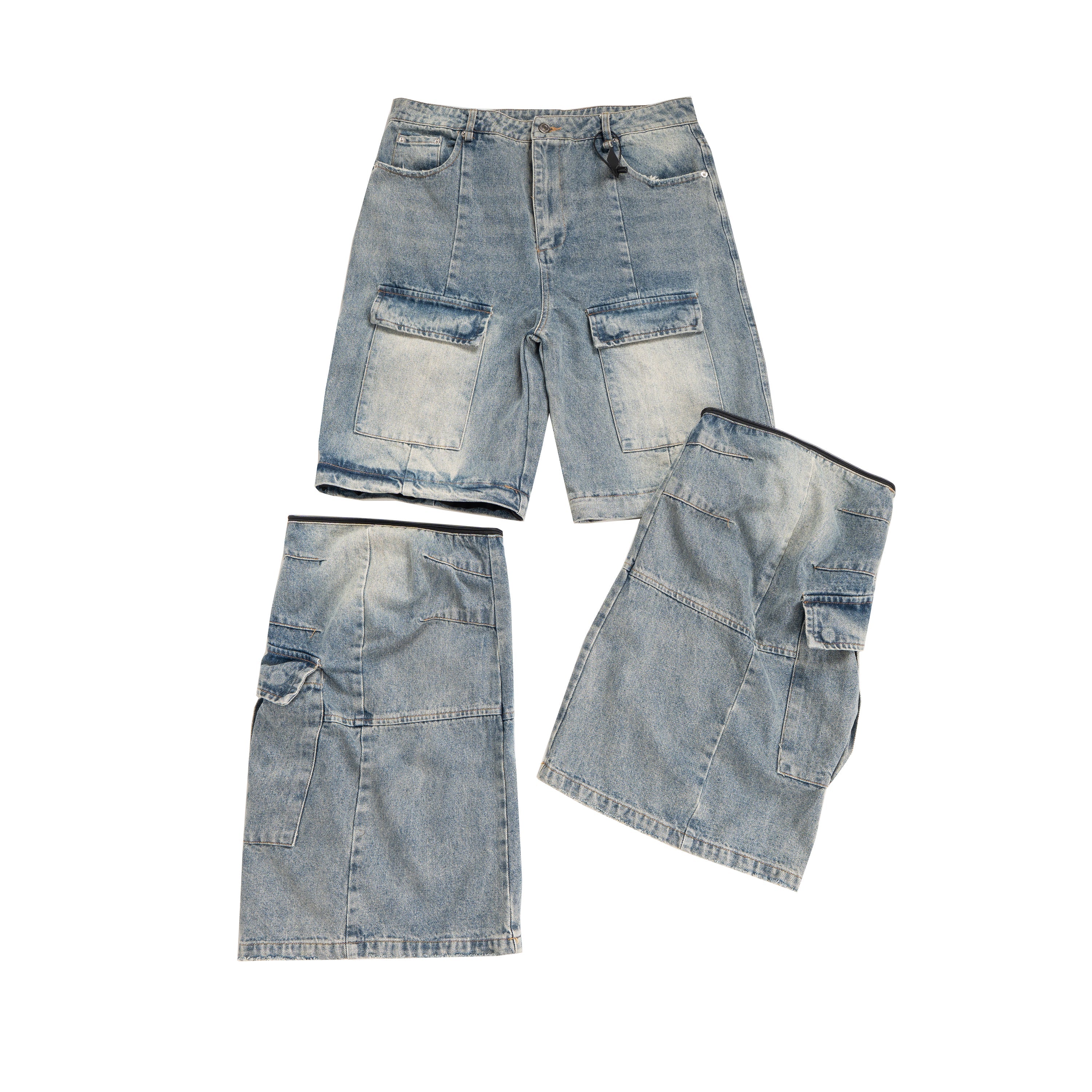 AZUL CONVERT CARGO DENIM