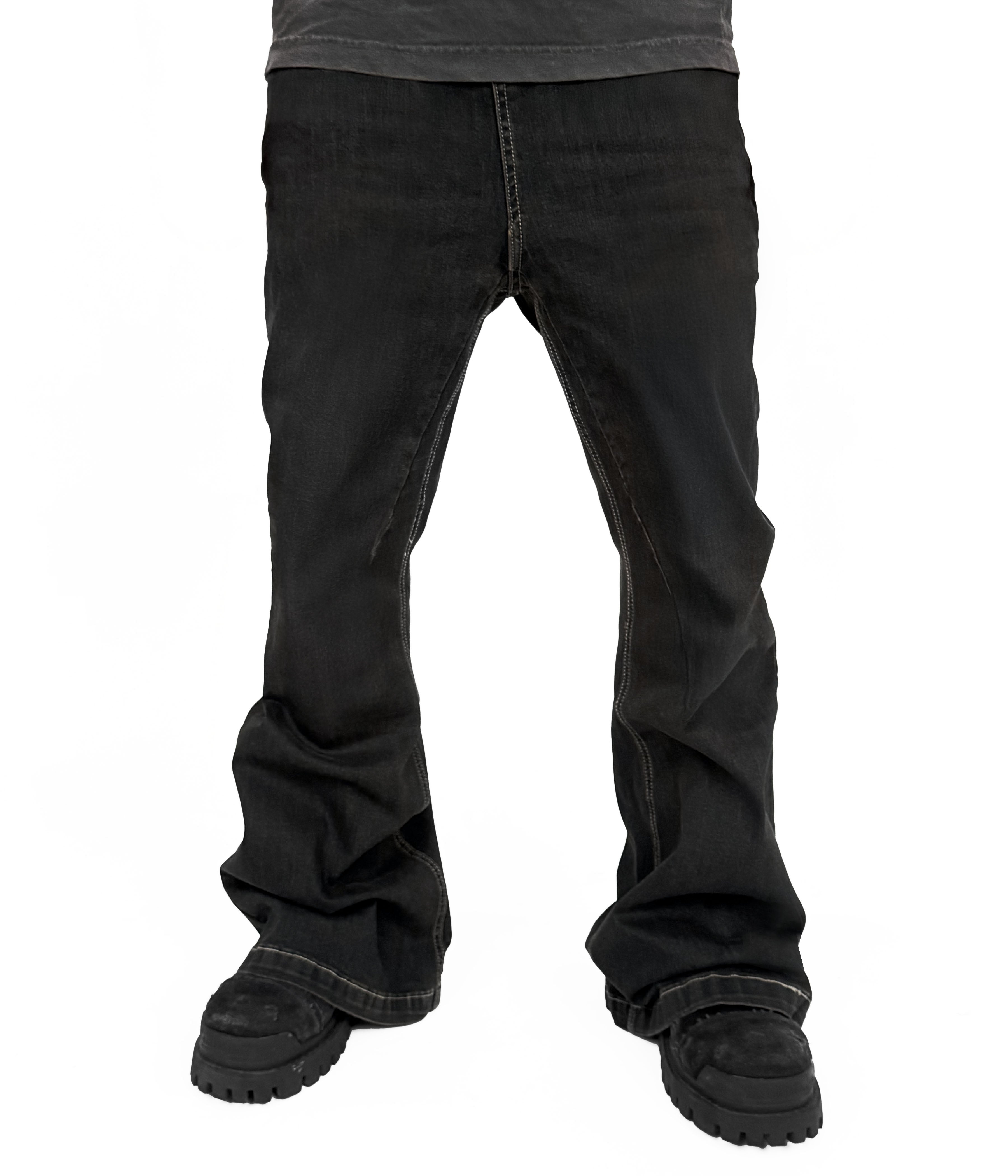 NOIR WIDEBOY FLARE DENIM (UNISEX)