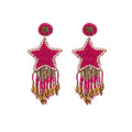 You Are My Star Beaded Earrings