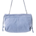 Wanderlust Suede Shoulder Bag in Blue