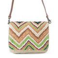 Myra Chevron Valley Crossbody Bag in Spring Glow