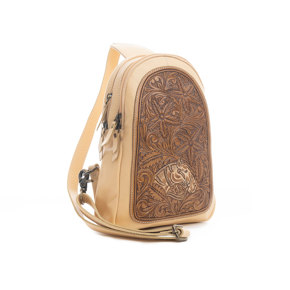 Glorietta Sling Bag In Desert Sand